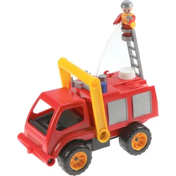 Lena Auto hasiči aktivní s figurkou plast 26cm stříkací vodu 24m+