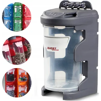 Úložný box Šedý organizér / box do garáže, dílny, kanceláře, domácnosti | Q2 QuestSystem