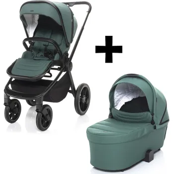 Kočárek ZOPA Kočárek MOVE Cross 2 + hl. korba XL zdarma Antique Green/Black