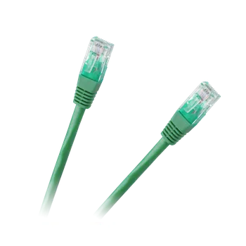 Síťový kabel Internetový kabel 3,0m CCA zelený cat.6e
