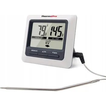 Kuchyňský teploměr Kuchyňský Teploměr s Sondou do Trouby ThermoPro TP-04