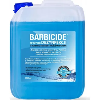 Dezinfekce Dezinfekční přípravek Barbicide Spray bez zápachu, tekutý 5 l – dezinfekce povrchů, připravený k použití