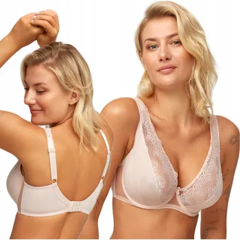 Podprsenka Azal Gloria béžová 90E Podprsenka s měkkými košíčky