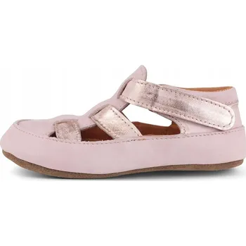 Dámská obuv Obex Lasti papuče kožené barefoot pantofle vel 30 světle růžová