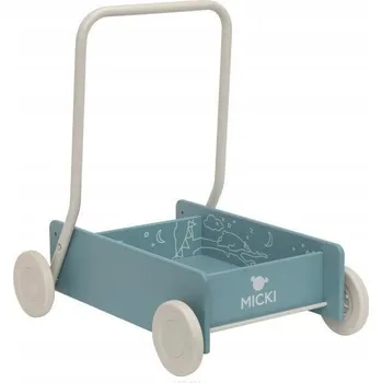 Dětské chodítko Chodítko/odrážedlo dřevěné Micki modré