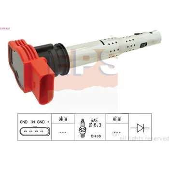 Zapalovací cívka Zapalovací cívka EPS 1.970.427