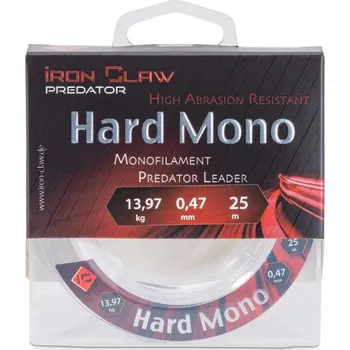 Iron Claw Hard Mono návazcový materiál 25m 0,33mm