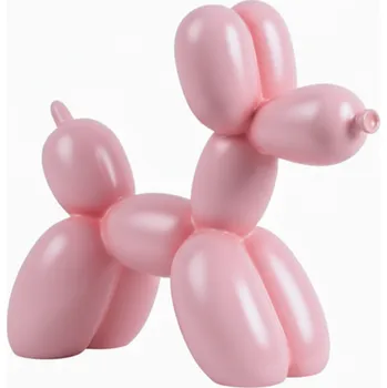 Swedörn Dekorace Balónkový růžový pes
