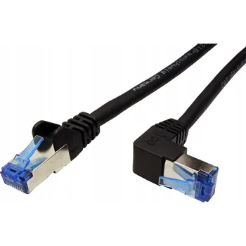 Síťový kabel Patchcord Goobay S/FTP 6a RJ45 / RJ45 5 m černý