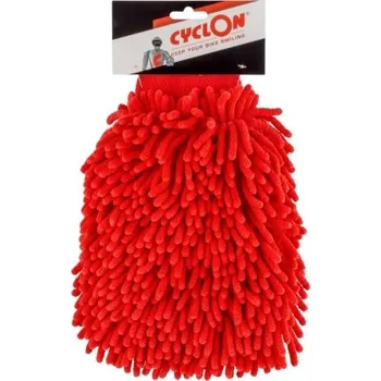 Cyklistické rukavice čistící rukavice CYCLON Cleaning Glove - Červená