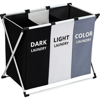 Koš na prádlo GOTEL KOŠ NA PRÁDLO M13D4 3 PŘIDRY
