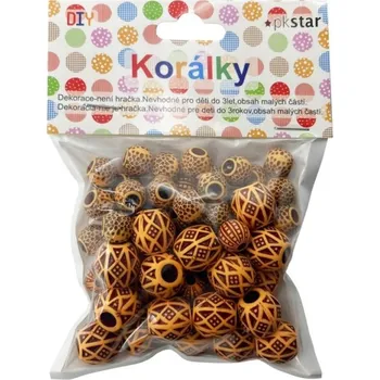 Dětské navlékací korálky Korálky 10-15 mm - 60 ks - PK510-39