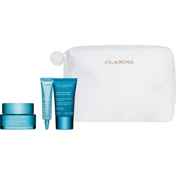 Clarins HYDRA ESSENTIEL HOLIDAY SEASON dárkový set péče o obličej a oči pro hydratovanou a vyživenou pokožku
