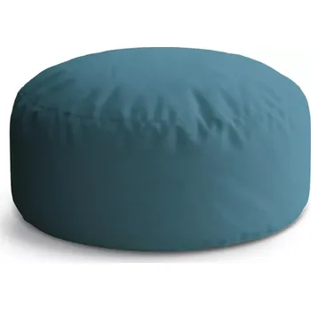 Taburet Sablio Taburet Circle Bledě modrá: 38x48 cm