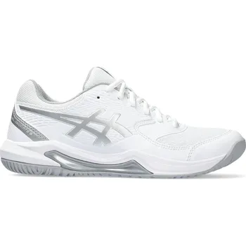 Dámské tenisky Dámská obuv Asics Gel-Dedicate 8 - white/pure silver Bílý (37,5)