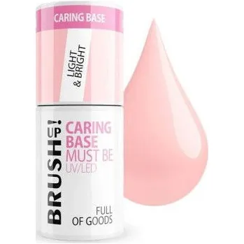 Lak na nehty BrushUp! Báze na nehty plná zboží Light & Bright 5 g