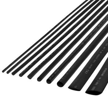 RC náhradní díl Rebel Smršťovací bužírka 10ks 2,0mm černé 1m NAR0243.1