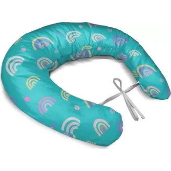 Polštář Sablio Těhotenský polštář Barevné duhy