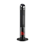 Sloupový PTC teploventilátor Teesa s funkcí napodobování krbu