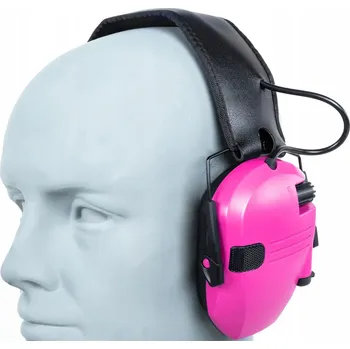 Chránič sluchu Aktivní chrániče sluchu Wosport HD-21 Růžové