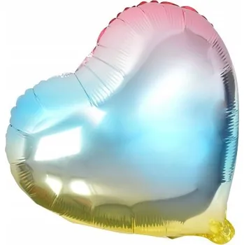 Balónek Fóliový balónek Arpex srdce, vícebarevné