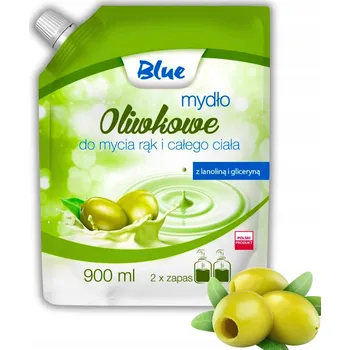 Mýdlo BLUE tekuté mýdlo náhradní náplň OLIVA 900 ml