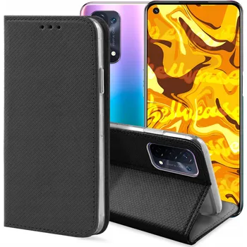 Pouzdro na mobilní telefon Pouzdro s klopou Hello Case pro Oppo A54 5G, A74 5G, A93 5G černé