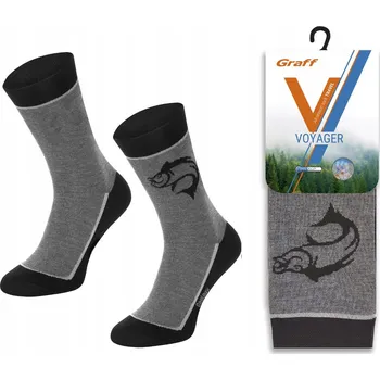 Pánské ponožky PONOŽKY CELOROČNÍ GRAFF 053 VOYAGER - 39-42