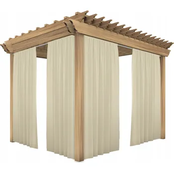 Zahradní závěs HomeView voděodolný 155x220 cm tunel