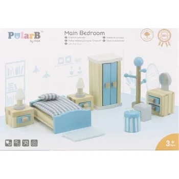 Dřevěná hračka Viga Dřevěný nábytek ložnice