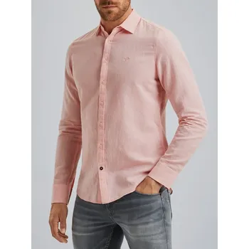 Pánská košile Pánská košile PME LEGEND PSI2504200 3067 Long Sleeve Shirt Ctn 2tone Linen Velikost: XXL