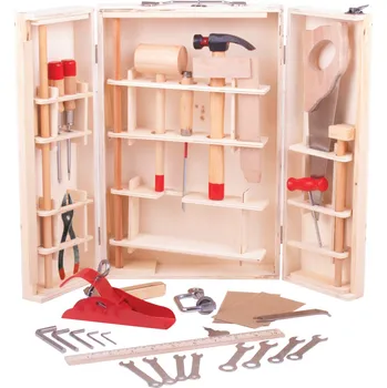 Sada nářadí Hračka Bigjigs Toys Kufřík s nářadím Junior 1.94000 Kg ELEKTRO Sklad1 6909101 (1.94000 Kg ELEKTRO Sklad1 6909101)