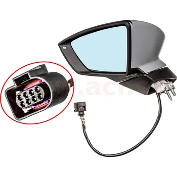 Auto zrcátko Vnější zpětné zrcátko VAN WEZEL 4929807