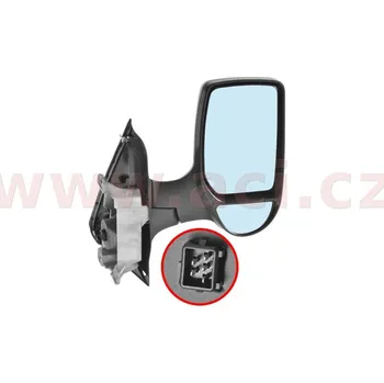 Auto zrcátko Vnější zpětné zrcátko VAN WEZEL 1898808