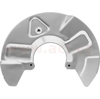 Brzdový kotouč Ochranný plech proti rozstřikování, brzdový kotouč VAN WEZEL 5790371