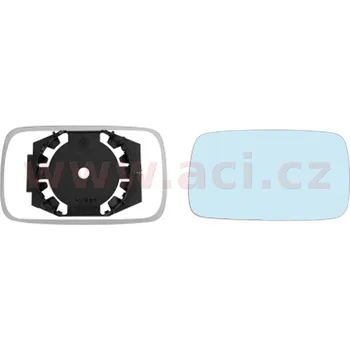 Autosklo Sklo do zrcátka, vnější zrcátko VAN WEZEL 0640832