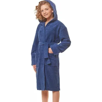 Dívčí župan L&L Kai dětský froté župan modrý