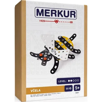 Stavebnice Merkur Merkur Toys Stavebnice MERKUR Včela 55ks v krabici 13x18x5cm
