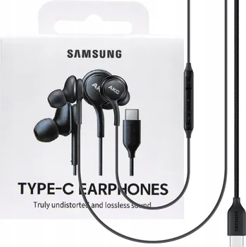 Sluchátka Sluchátka USB-C Samsung AKG EO-IC100BBEGEU pro Galaxy S24 A55 A56