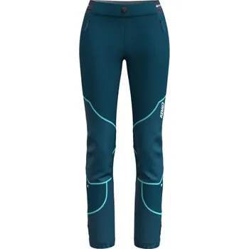 Dámské kalhoty Crazy kalhoty Oxygen - dámská - modrozelená/světle modrá Velikost: L
