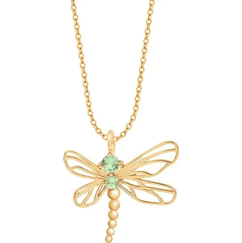 Náhrdelník Pozlacený náhrdelník Lilou Dragonfly A03/MARKET/ANS/217 zlatá GLD, vel. ONE SIZE