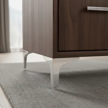 Nábytkové kování Interex Nábytková noha SANDER / Lesklý chrom 100 mm