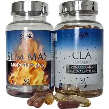 Spalovač tuku SkyVit®️ Slim max Morosil® plus SkyVit® + CLA Tonalin® SkyVit® - synergické ultra kombo