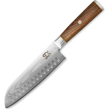 Kuchyňský nůž Nůž SOK kuchyňský Santoku 185 mm Cocobolo White Damascus 0.22800 Kg ELEKTRO Sklad1 6340612 (0.22800 Kg ELEKTRO Sklad1 6340612)