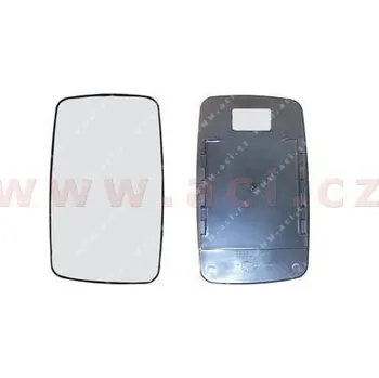 Auto zrcátko sklo zp. zrcátka s plast. držákem (pro originální zrcátko) L