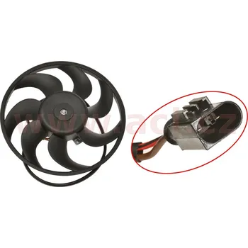 Motor automobilu Větrák, chlazení motoru VAN WEZEL 3080745