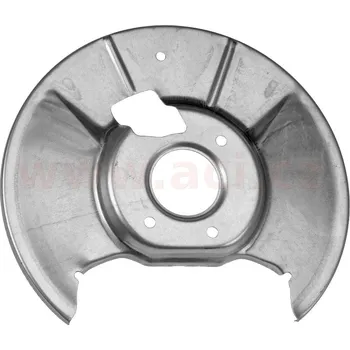 Brzdový kotouč Ochranný plech proti rozstřikování, brzdový kotouč VAN WEZEL 2754374