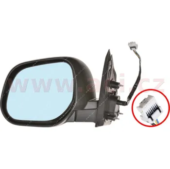 Auto zrcátko Vnější zpětné zrcátko VAN WEZEL 0990807