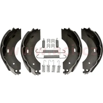 Brzdová čelist brzdové čelisti pro vnitřní průměr bubnu 230 mm, šíře 60 mm, sada na 2 kola náhrada za AL-KO 2360,2361