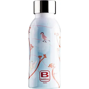 Láhev BUGATTI B Bottles Twin 350 ml – termos / láhev termiczna ptaki